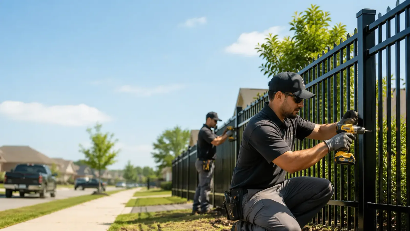 Metal Fence Installation in Quinton, VA